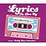 2027 Willow Creek Lyrics to Live By 5.4" x 6.2" Day-to-Day Calendar (63583)~#|#~887DE4B6-159D-493C-83A4334E915FBBD5_sc7