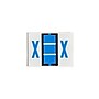 Smead BCCR Labels File Folder Label, X, Blue, 500 Labels/Pack (67094)~#|#~88809A30-B208-4242-A1D8D229D134A07B_sc7