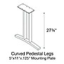 Correll Curvature Collection 72"W x 36"D Conference Table, Colonial Hickory (CC3672R-53-14-53)~#|#~88A656C9-A026-4950-9D856F60BCE3AB13_sc7