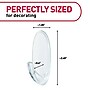 Command Medium Hooks Cabinet Pack, 2 lb., Clear, 50/Pack (17091CABPK)~#|#~88BDBC9A-BECE-441E-9F32AED04C44FFC5_sc7