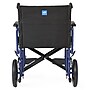Medline Bariatric Transport Wheelchair, Desk-Length Arms, Black (TCB228N21S)~#|#~88C2DD1C-A369-4470-BA034199D5BB7E86_sc7