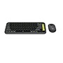 Logitech POP Icon Wireless Keyboard and Optical Mouse Combo, Graphite and Green (920-013103)~#|#~88C7E94E-3BBF-495E-B00BE10CFF217180_sc7