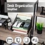 Mind Reader 5-Compartment Metal Mesh File Organizer, Black (MESHBOX5-BLK)~#|#~88CB42DD-8AE9-497A-9DA6C867934753D3_sc7