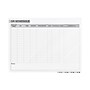 Ghent Aria OR Schedule Magnetic Glass Dry-Erase Whiteboard, 4'H x 6'W (GRPARIASM13S-46)~#|#~88FEE393-372E-46A9-84BD678830EA6954_sc7