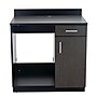 Safco 36"H Modular Break Room Appliance Base Cabinet, Asian Night/Black (1705AN)~#|#~891CA236-549F-46B4-A4407716DCF42E3D_sc7