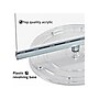 Azar Sign Holder, 8.5" x 5.5", Horizontal, Table Top, Clear, Acrylic, 2/Pack (108552)~#|#~891D4A80-7165-457F-AD4A53FCD2D3CEEC_sc7