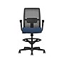 HON Ignition 2.0 ReActiv Back Vinyl Task Stool with Footrest and Lumbar Support, Black/Blue (HITSRA.S0.A.H.0S.SX04.BL.SB.T)~#|#~89219E45-D9B3-4612-BC63AB931A2FE3F5_sc7