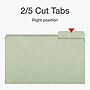 Pendaflex Pressboard Classification Folder, 2" Expansion, Legal Size, Gray Green, 25/Box (1006938)~#|#~89262CAF-CE33-43FF-A5116F23C106349C_sc7