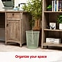 Staples Metal Mesh Trash Can, 4.4 Gallon, Sage Green (ST63855)~#|#~8947D71A-930F-46CF-8F0B58CBF665CDB8_sc7