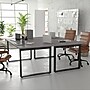 Flash Furniture Redmond 72"W x 36"D Conference Table, Laminate, Gray Oak (MTM7236LTGRYUBF)~#|#~894B3DAE-27C8-4A62-8CD3A2890B47250C_sc7