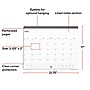2026-2027 Staples 21.75" x 17" Academic Monthly Desk Pad Calendar, Gray (ST59496-27)~#|#~894D6FB0-5C73-4567-AC20654EC51F236B_sc7