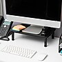 Mind Reader Ventilated Metal Adjustable Monitor Stand, Up to 44 lbs., Black, 2/Pack (4LEGM2PK-BLK)~#|#~8952359D-61F2-401D-9EF3AC2EFBFAD44B_sc7