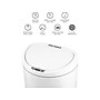 Nine Stars Plastic Sensor Trash Can, 2.1-Gallon, White (DZT-8-29)~#|#~8967F8F9-EFCA-42F9-AA3A8EDEA9A951CC_sc7