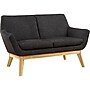 Lorell Quintessence 2-Seat Loveseat, Black (LLR68959)~#|#~896C458C-E4CA-4E2A-990BA5E8C56F8ACE_sc7