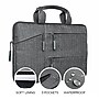 Satechi 13" Water-Resistant Laptop Carrying Case, Gray (ST-LTB13)~#|#~89730B7B-BDB9-4968-9088C9358724AAC3_sc7