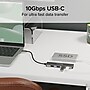 Plugable 4-in-1 USB-C Hub with 4K HDMI, 100W, Silver (USBC-4IN1)~#|#~8975B05B-9B0B-4AF1-8D6FDE99AFED5068_sc7