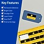 Avery Rectangle Laser/Inkjet Multipurpose Labels, 1" x 2-5/8", Bright Yellow (640/Box)~#|#~89819D2E-6145-4ADB-8191289AC88A8606_sc7