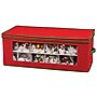Household Essentials Holiday Ornament Storage Box, Red/Green (HH551RED)~#|#~89848826-48E0-45CC-9D8F5AA7A1EC2AC5_sc7