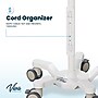 Viva Comfort Universal Vital Sign Monitor Mobile Stand with Mounting Plate, White (ADIME912-C-MP-08-MK)~#|#~89892AAB-56FD-49CE-A4B2BD9D315DF7E6_sc7