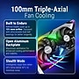 PNY NVIDIA GeForce RTX 5080 EPIC-X ARGB OC Triple Fan PCIe 5.0 16GB GDDR7 Gaming Graphics Card, 2295 MHz Core, Black~#|#~89938056-44D3-4BC0-A3D77F4223FB4C91_sc7