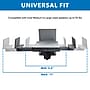 Mount-It! Speaker Wall Mounts with Sliding Clamps, Black, 2/Pack (MI-SB37)~#|#~89992C9A-DFD6-44BD-816F22D2FF67E359_sc7