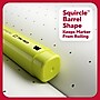 TRU RED™ Tank Highlighter with Grip, Chisel Tip, Yellow, Dozen (TR54579)~#|#~899F4AD1-03F8-40B2-813E5448BB566B3A_sc7