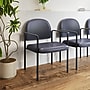 Flash Furniture Tiffany Vinyl Reception Side Stacking Chair, Navy (BT5161NVYVINYL)~#|#~89ADC167-CC54-43EC-80D53DAFD3ACBDE8_sc7