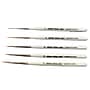 Silver Brush Synthetic Taklon Round Brush, 7/Pack (SLVUM2491)~#|#~89BAA4EC-20F5-4816-B76178094DF4792E_sc7