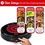 Brentwood Select 1300-Watt Countertop Infrared Single Burner, Black (TS-383DBK)~#|#~89C31B9B-A58B-4FE9-802F5F58DC61FB7D_sc7
