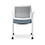 HON Ignition Fabric/Mesh Multipurpose Stacking Chair, Carolina/Designer White (HIGS6.F.H.IF.HAML21.PK7)~#|#~89CD07CA-4D48-471A-A9990725A71F1048_sc7