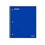 Staples Premium 1-Subject Notebook, 8" x 10.5", Wide Ruled, 100 Sheets, Blue, 12/Carton (TR20957CT)~#|#~89D345F0-411D-4B13-8B061A3F8BA32D46_sc7