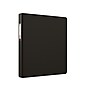 Staples 1" 3-Ring Non-View Binder With Label Holder, D-Ring, Black (26410-CC)~#|#~89DDF825-CF53-4B45-AA0457CA11D67EDA_sc7