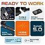 Delton 90X/C24 Wireless Noise Cancelling Bluetooth Earpiece and 1080p Webcam Bundle, Black (DBTHEAD90XBNDL)~#|#~89E25086-B91D-4AFB-ACF3B932CBC12D1E_sc7