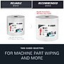 WypAll PowerClean X80 Fabric Cleaning Wipers, White, 455 Sheets/Roll (41025)~#|#~89E7F6EF-372F-4287-AD6D13E3B6DF19A1_sc7
