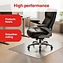 Staples Carpet Chair Mat, 46" x 60", Designed for Low-Pile Carpet, Clear Polycarbonate (ST63677)~#|#~8A018A9F-90C0-4928-B6B3D83D9D5995A2_sc7