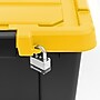 Iris Stor-It-All 78.5 Quart Storage Container with Hinged Lid, Plastic, Black, 2/Pack (540016)~#|#~8A01A4D5-1843-498A-82B6AA49F99C7330_sc7