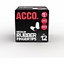 ACCO Rubber Finger Tips Medium, Amber, 12/Box (ACC54035)~#|#~8A0CF30D-51A4-42F3-BCA7EA90AA841866_sc7