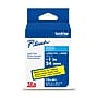Brother P-touch TZe-651 Laminated Label Tape, 1" x 26.2', Black on Yellow~#|#~8A16CFA1-1A28-46B2-8C3D83BEC3D2ACC3_sc7