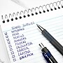 Staples Postscript Retractable Ballpoint Pens, Medium Point, Blue Ink, Dozen (18263)~#|#~8A1AA356-757B-4A8B-AD360510A5A0423F_sc7