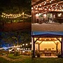 Bulbrite 48-foot String Light Kit with Clear Shatter Resistant Vintage Style S14 LED Light Bulbs (812483)~#|#~8A1DB99D-23AE-48C1-B9CE8DA344725815_sc7