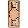 Flash Furniture Gael Folding Table, 72" x 30", Natural (YTWTFT3072TBL)~#|#~8A2F872B-6316-4E11-BF6995C01B64D411_sc7
