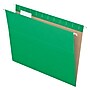 Pendaflex Recycled Hanging File Folders, 1/5 Tab, Letter Size, Bright Green, 25/Box (81610)~#|#~8A32AD06-6603-4AE4-B6A2ADEA03E5F935_sc7
