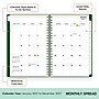 2027 Blue Sky Day Designer 5" x 8" Weekly & Monthly Planner, Green (163794)~#|#~8A46C14F-0508-460E-9CE7C43500A66AFA_sc7