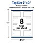 Avery 3" Blank Price & Merchandise Tags, White, 80/Carton (S00-FDW-PRMWT10)~#|#~8A5BC158-D145-4072-87180B567F95CEB1_sc7