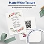 Avery Rounded Corners Invitation Cards , 5" x 7", Matte White, 100/Pack (19479399771)~#|#~8A60FDA3-26F0-40AB-86727B7D2F715EC1_sc7