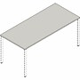 Lorell Relevance Series 30”W x 66”D 1” Thickness Rectangle Table Top, Laminate, Espresso (LLR62684)~#|#~8A6A46A4-19A1-475C-8428348C301F7B08_sc7