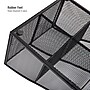 Mind Reader 7-Compartment Metal Countertop Organizer, Black (COMP7MESH-BLK)~#|#~8A7AE393-A7C0-4013-88644D8330BD78F1_sc7