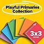 Post-it Super Sticky Notes, 3" x 3", Playful Primaries Collection, 90 Sheet/Pad, 12 Pads/Pack (65412SSAN)~#|#~8A87F966-1153-499E-A1CB107508EC97C3_sc7