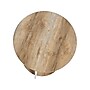 Household Essentials Jamestown 20"Dia. Laminate Round End Table, Coastal Oak/White (8227-1)~#|#~8A92ACF8-8CAD-4E34-910943D039668422_sc7