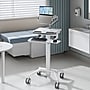 Mount-It! MedHub Mobile Medical Cart Workstation with Spring Arm Laptop Mount and Locking Caster Wheels, White/Grey (MI-16017)~#|#~8A979317-3092-419C-844B5C204F9E03E3_sc7
